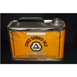 1/2 GAL OIL CAN CITIES SERVICE