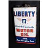 Image 1 : 5 QUART OIL CAN LIBERTY RADBILL OIL PHILADELPHIA
