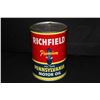 Image 1 : FULL QUART OIL CAN RICHFIELD PREMIUM MOTOR OIL