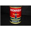Image 3 : FULL QUART OIL CAN RICHFIELD PREMIUM MOTOR OIL