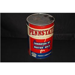 5 QUART OIL CAN PENNSTATE BODIE HOOVER CHICAGO