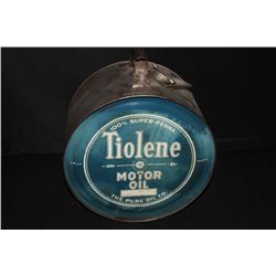 5 GAL ROCKER OIL CAN TIOLENE PURE OIL CO