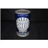 Image 1 : IMPERIAL QUART OIL CAN SILVER SHELL CANADA