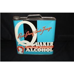1 GAL ANTI FREEZE OIL CAN QUAKER BRAND PHILADELPHA