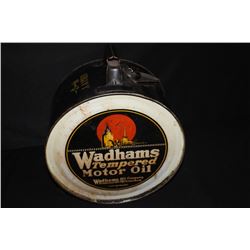 5 GAL ROCKER OIL CAN WADHAMS MILWAUKEE WISCONSIN