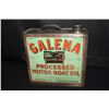 Image 1 : 1 GAL OIL CAN GALENA MOTOR BOAT OIL MERMAIDS