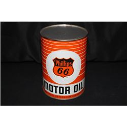 FULL QUART OIL CAN PHILLIPS 66