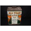 Image 1 : 2 GAL OIL CAN ALL YEAR APEX OIL CO MINNEAPOLIS MN