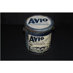 5# GREASE OIL CAN AVIO MIDWEST OIL CO MINNESOTA
