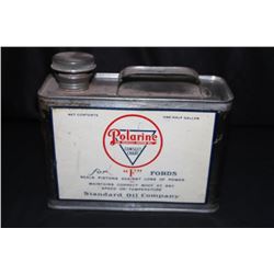 1/2 GAL OIL CAN STANDARD OIL CO POLARINE FOR FORDS