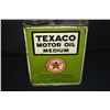 Image 4 : 1 GAL OIL CAN TEXACO MEDIUM MOTOR OIL