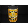 Image 1 : 5 QUART OIL CAN PRIMROSE SPEEDWAY DALLAS TEXAS