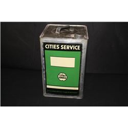 5 GAL OIL CAN CITIES SERVICE NORTH STAR NO 2`