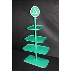 CITIES SERVICE QUART OIL CAN RACK SIGN