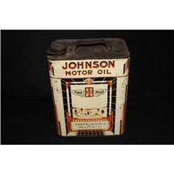 2 GAL OIL CAN JOHNSON OIL CO CHICAGO IL