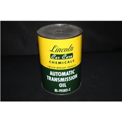 QUART OIL CAN LINCOLN MERCURY TRANSMISSION FLUID