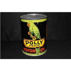 QUART OIL CAN WILSHIRE OIL CO POLLY PENN