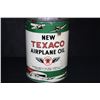 Image 3 : QUART OIL CAN NEW TEXACO AIRPLANE OIL