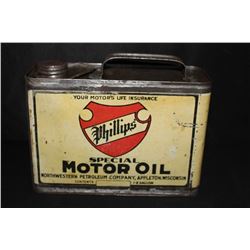 1/2 GAL OIL CAN NORTHWESTERN APPLETON PHILLIPS