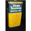Image 3 : 2 GAL OIL CAN PENN TROOPER MOTORCYCLE PITTSBURGH