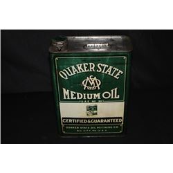 1 GAL OIL CAN QUAKER STATE OIL CITY PA