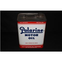 2 GAL OIL CAN STANDARD OIL CO POLARINE