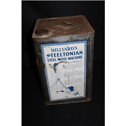 5 GAL OIL CAN HILLYARDS STEELTONIAN ST JOSEPH MO