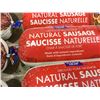 Image 2 : Maple Leaf Natural Sausage- Ground Pork (6 x 500g)