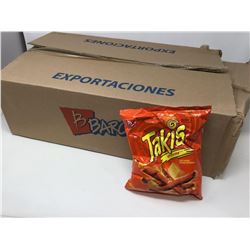 Case of Taki's Xplosion Zesty Nacho Tortilla Rolls (18 x 90g)