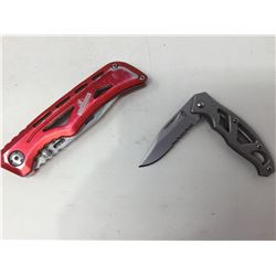 Buck knife and Dominion Forge Folding Knife