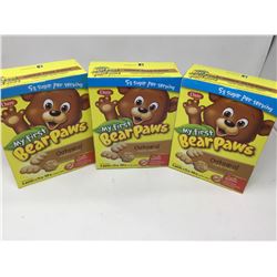 Lot of My First Bear Paws-Oatmeal (3 x 6 x 25g)