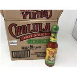 Case of Cholula Hot Sauce- Chili Lime Flavour(12 x 150ml)