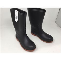 Kids Rubber Rain Boots- Size 2 youth