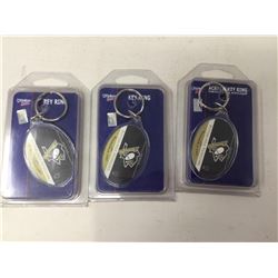Lot of Pittsburgh Penguins Keychains (3)