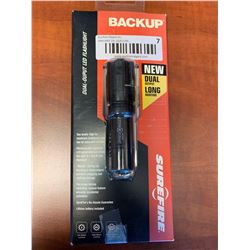 Backup Dual-Output LED Flashlight