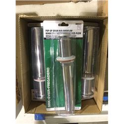 Case of Pop-Up Drain w/o Overflow - Sink