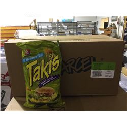 Case of Takis Angry Burger Tortilla Chip Snacks (12 x 280g)