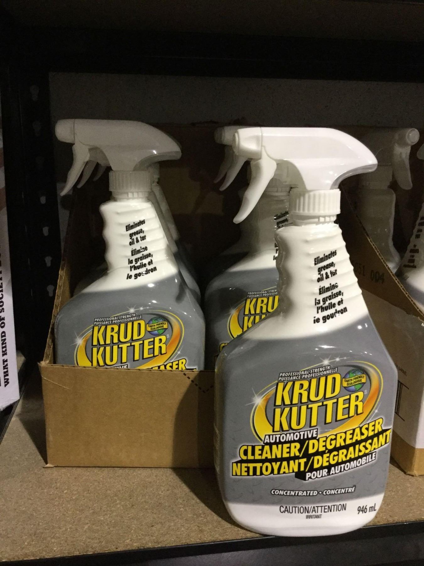 Case of Krud Kutter Cleaner/Degreaser(6 x 946mL) - A D Auction Depot Inc. krud kutter on stainless steel