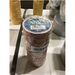 PVC Tape Red 3/4" x 66' (10ct)