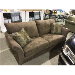 NEW MICROFIBER 2-Piece Sofa, Love Living room set - Chocolate color