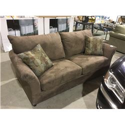 NEW MICROFIBER 2-Piece Sofa, Love Living room set - Chocolate color