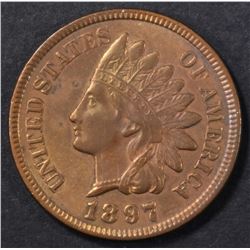 1897 INDIAN CENT RB BU
