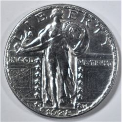 1928-S STANDING LIBERTY QUARTER  CH BU