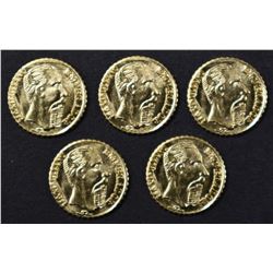 5 1865 MAXIMILIANO EMPERADOR MEXICO