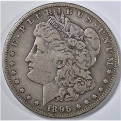 1896-S MORGAN DOLLAR   VF