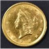 Image 1 : 1851-O $1 GOLD LIBERTY  BU