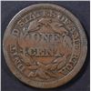 Image 2 : 1847 COUNTER STAMPED LARGE CENT