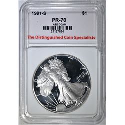 1991-S ASE  TDCS PERFECT GEM PROOF