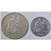 Image 1 : LOT OF 2 COINS: