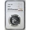 Image 1 : 1960 FRANKLIN HALF DOLLAR  NGC PF-67